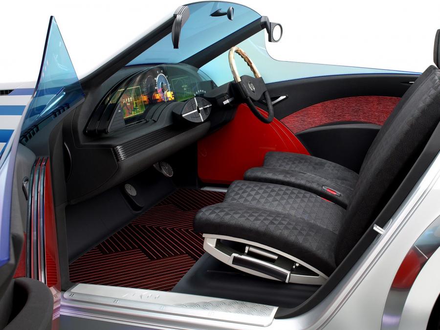 Интерьер Nissan Jikoo Concept 2003 года  (фото 5 из 21)